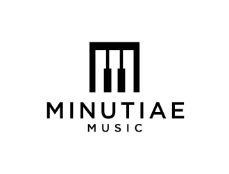 Minutiae Music logo design by GassPoll