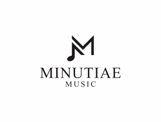 Minutiae Music logo design by kaylee