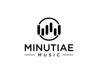 Minutiae Music logo design by ArRizqu