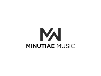 Minutiae Music logo design by wongndeso