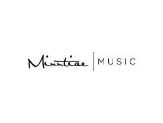 Minutiae Music logo design by wongndeso