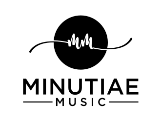 Minutiae Music logo design by puthreeone