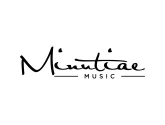 Minutiae Music logo design by salis17