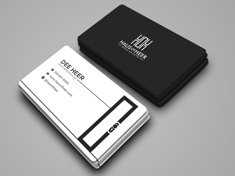 Haus of Heer also known as HOH (short form) logo design by labo