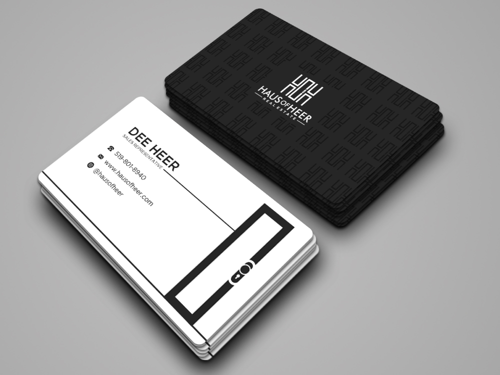 Haus of Heer also known as HOH (short form) logo design by labo