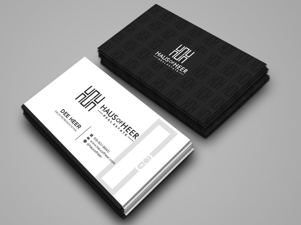 Haus of Heer also known as HOH (short form) logo design by labo