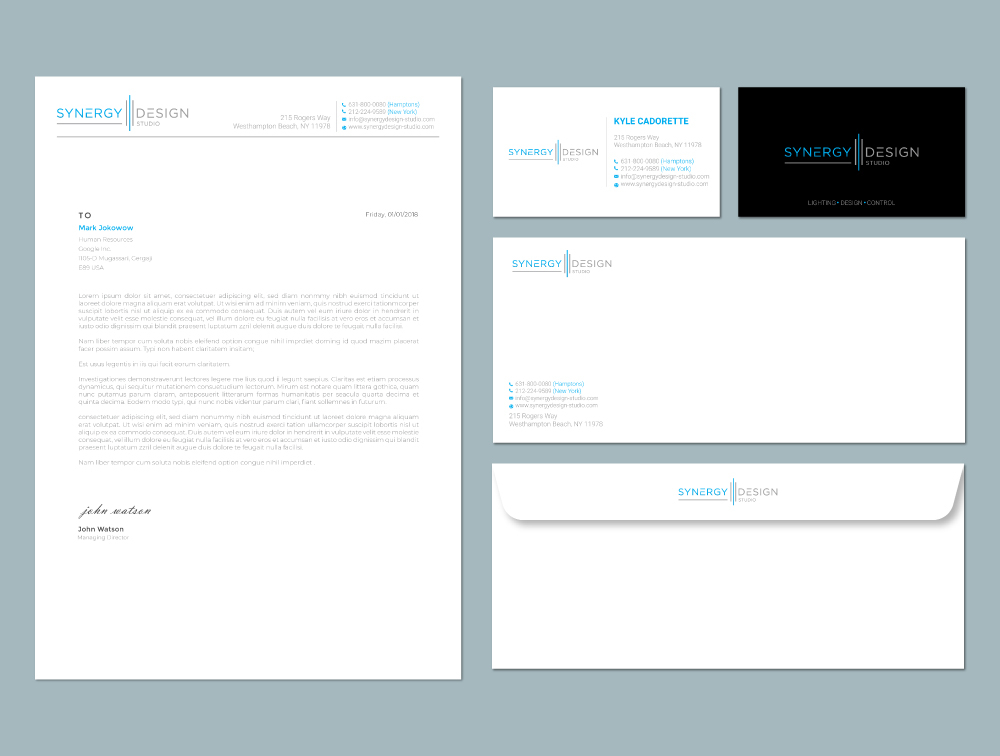 Synergy Design-Studio LLC logo design by Boomstudioz