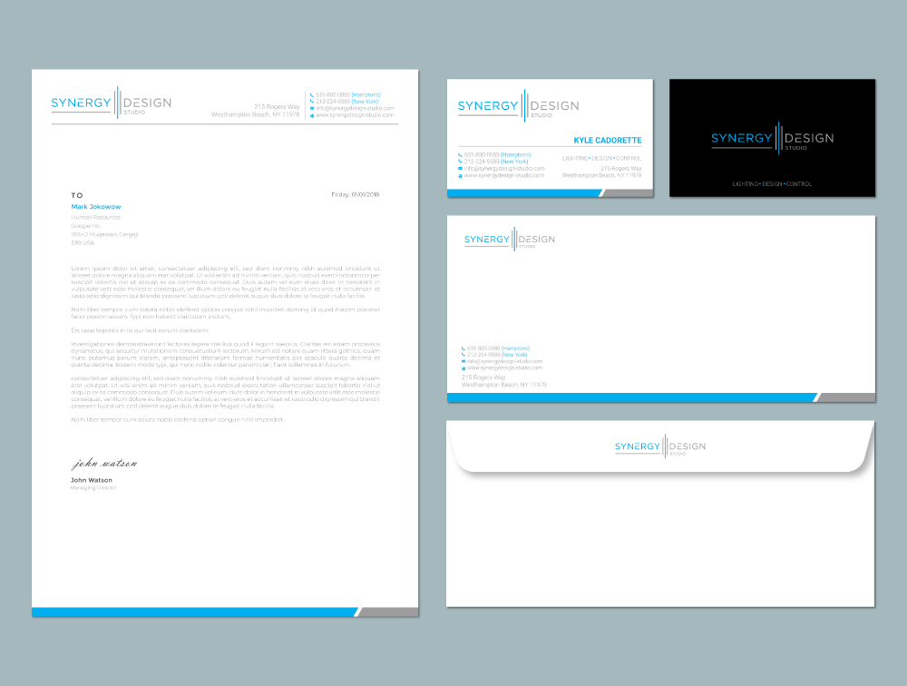 Synergy Design-Studio LLC logo design by Boomstudioz