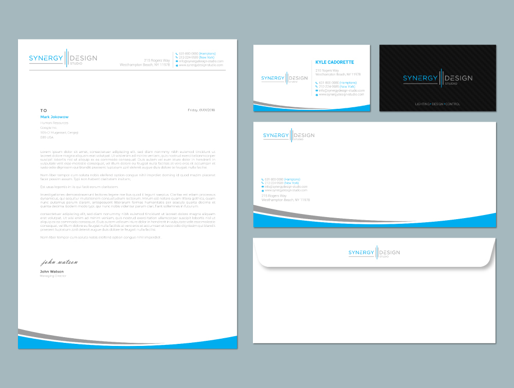 Synergy Design-Studio LLC logo design by Boomstudioz