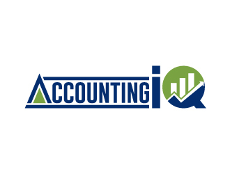 AccountingIQ logo design by dgawand