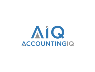 AccountingIQ logo design by rezasyafri