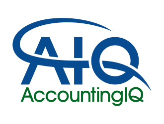 AccountingIQ logo design by FriZign