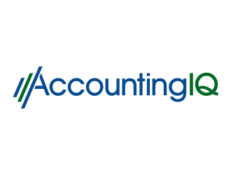 AccountingIQ logo design by FriZign
