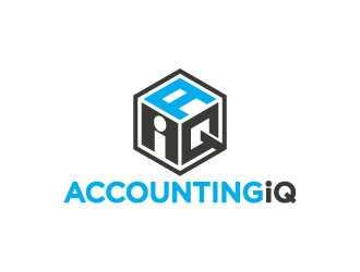 AccountingIQ logo design by bernard ferrer