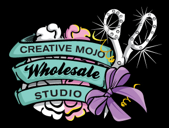 Creative Mojo Wholesale Studio logo design by LucidSketch