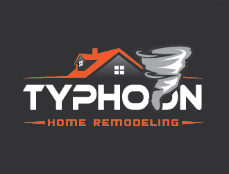 Typhoon Home Remodeling  logo design by il-in