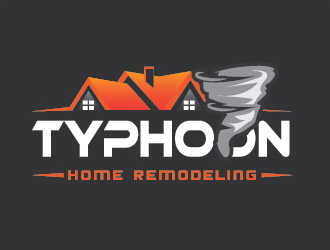 Typhoon Home Remodeling  logo design by il-in