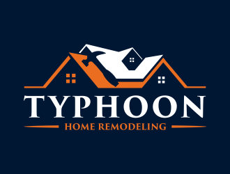 Typhoon Home Remodeling  logo design by GassPoll
