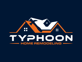 Typhoon Home Remodeling  logo design by GassPoll