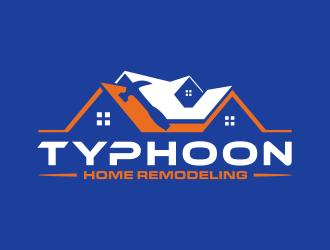 Typhoon Home Remodeling  logo design by GassPoll