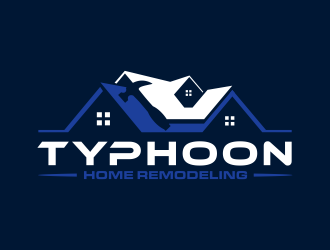 Typhoon Home Remodeling  logo design by GassPoll