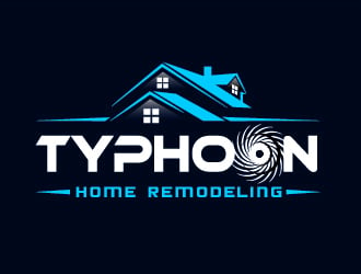 Typhoon Home Remodeling  logo design by il-in
