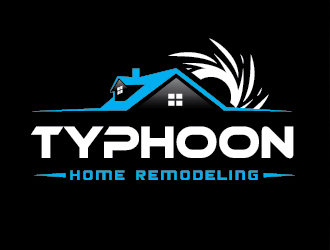 Typhoon Home Remodeling  logo design by il-in