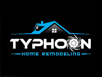 Typhoon Home Remodeling  logo design by il-in