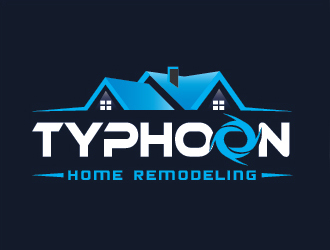 Typhoon Home Remodeling  logo design by il-in
