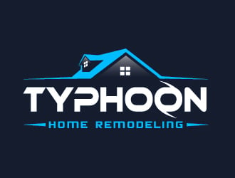 Typhoon Home Remodeling  logo design by il-in