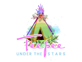 Teepee Under The Stars logo design by aryamaity