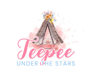 Teepee Under The Stars logo design by aryamaity