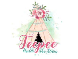 Teepee Under The Stars logo design by aryamaity