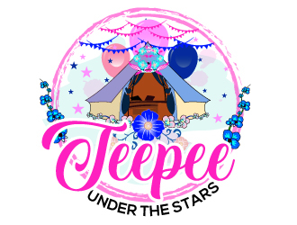 Teepee Under The Stars logo design by Suvendu