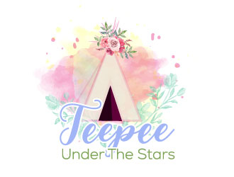 Teepee Under The Stars logo design by aryamaity