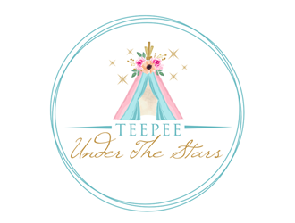 Teepee Under The Stars logo design by ingepro