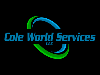 Cole World Services LLC logo design by Greenlight