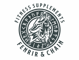Fenrir & Chain logo design by Alfatih05