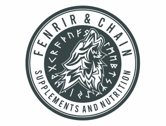 Fenrir & Chain logo design by Alfatih05