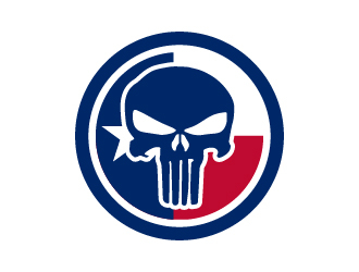 Texas Punisher logo design by cybil