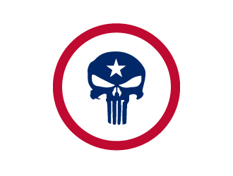 Texas Punisher logo design by sanworks
