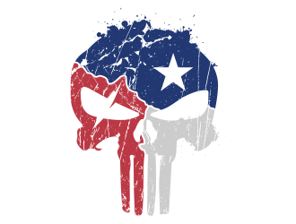 Texas Punisher logo design by zonpipo1