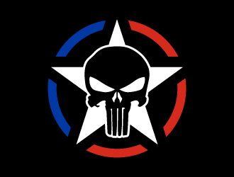 Texas Punisher logo design by pencilhand