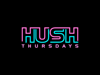 HUSH Thursdays logo design by torresace
