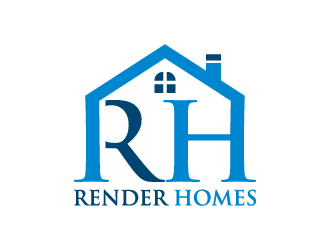 Render Homes logo design by Mirza