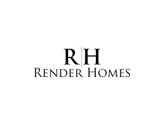 Render Homes logo design by Lafayate