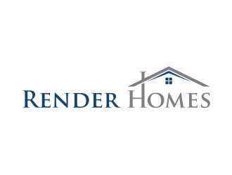 Render Homes logo design by puthreeone