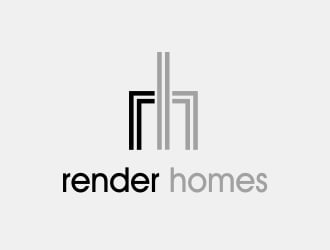 Render Homes logo design by ian69