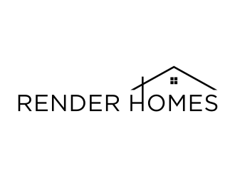 Render Homes logo design by puthreeone