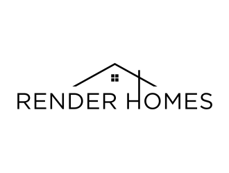 Render Homes logo design by puthreeone